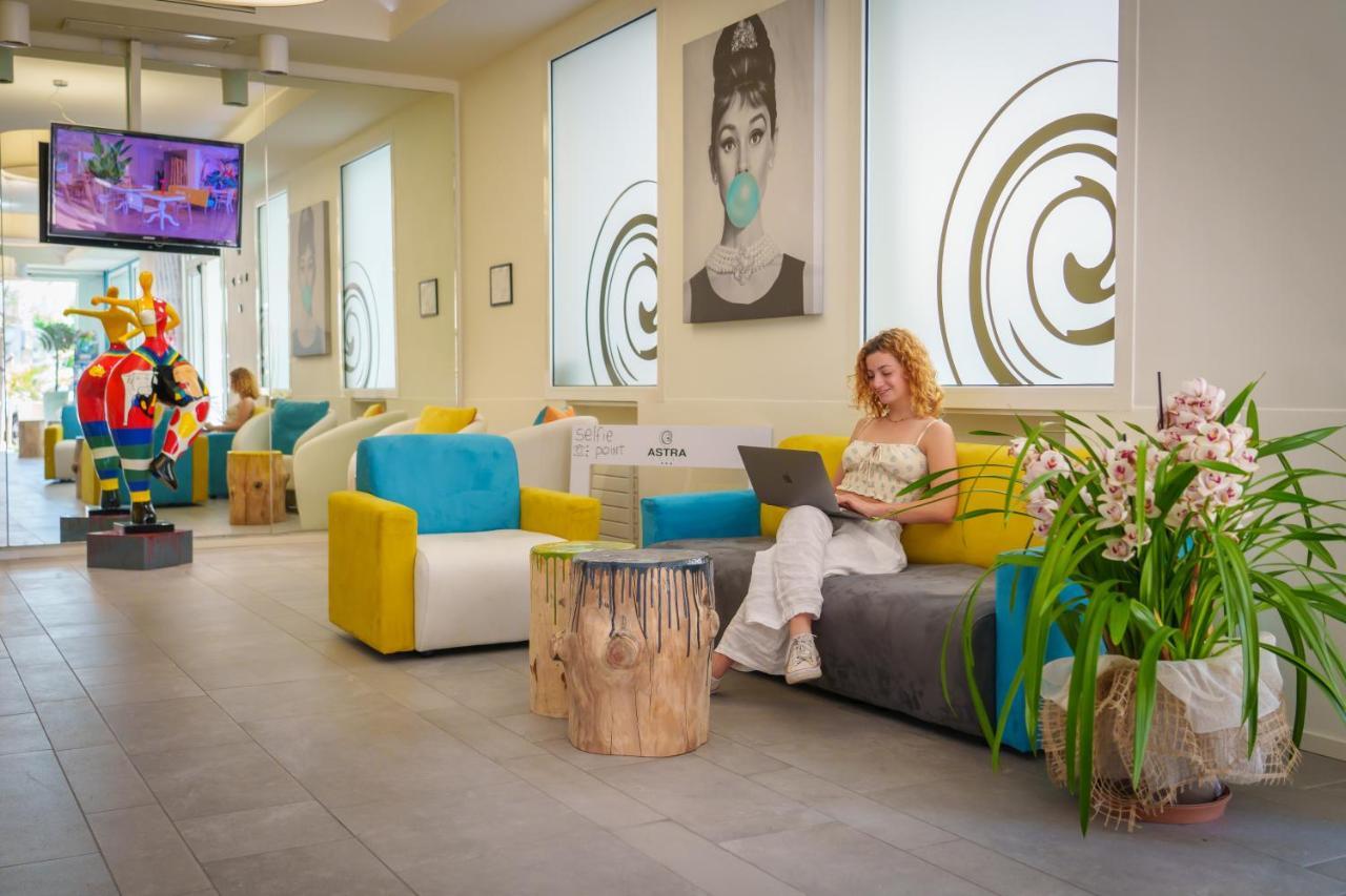 Design Hotel Astra B&B Misano Adriatico Exteriér fotografie